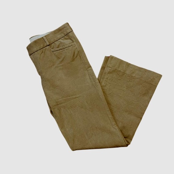 Banana Republic Sloan Flared Fit Mid-Rise Pants Taupe/Brown- Size 6 - Picture 5 of 6